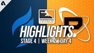 Dallas Fuel vs Philadelphia Fusion  Overwatch League Highlights OWL Stage 4 Week 2 Day 4 [upl. by Gloriana]