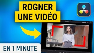 Rogner une vidéo sur Davinci Resolve [upl. by Cirenoj538]