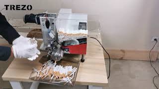 Machine for the production of cigarettes cigarette filler [upl. by Liauqram]