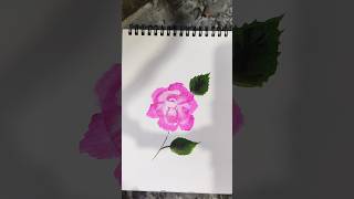 Beautiful acrylic easy 🌹 painting shorts art tiktok drawing painting diy yt viralshort easy [upl. by Luby507]