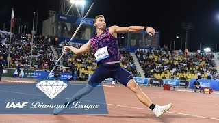 The best 90 meter javelin throws from the IAAF Diamond League [upl. by Tigram]