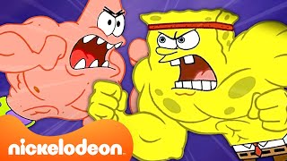 SpongeBob vs Patrick Every Time The BFFs Had A FIGHT 💥  Nicktoons [upl. by Nolra]