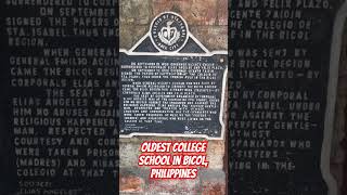 The oldest college in Bicol Region Philippines [upl. by Rohpotsirhc]