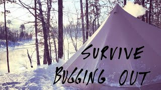 How to Survive Bugging Out in SHTF [upl. by Attenaj]