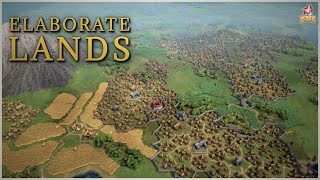 Elaborate Lands  Constructor de reinos  Gameplay español [upl. by Eneja489]