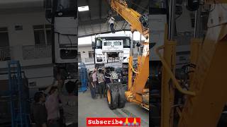 hydra se new cabin truck repair hydramachine shortvideo jcb hydracrane craneservice [upl. by Terle]