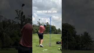 Make your spin and control ball flight ⛳️❤️ golf golftips golflife [upl. by Retsek]