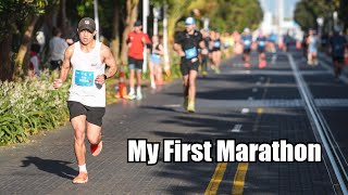 My First Marathon in 316 whole weekend vlog [upl. by Barron]