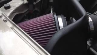 03 nissan xterra KampN cold air intake performance [upl. by Athalie447]