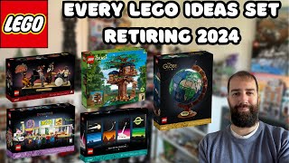 Every LEGO Ideas Set Retiring 2024 [upl. by Yoreel31]