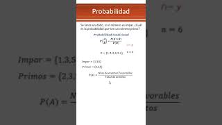 Probabilidad condicional  Matemáticas  COMIPEMS [upl. by Hgielrak517]