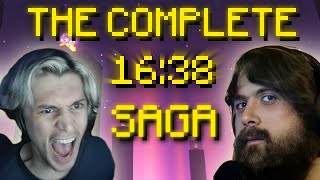 xQc VS Forsen Minecraft SPEEDRUN SAGA [upl. by Phelan]