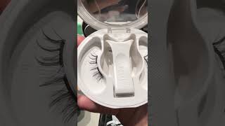 The fastest magnetic lashes magneticlashes falseeyelashes easymakeup quickmakeup forbeginners [upl. by Ecinhoj]