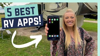 5 APPS EVERY RVER AND CAMPER SHOULD HAVE [upl. by Mosera]