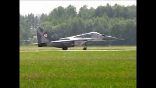 Mig29 pokaz samolotu w locie [upl. by Imelda178]