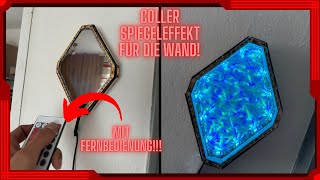 Infinity Wand Spiegel mit coolem Effekt zum Nachbauen [upl. by Anitniuq]