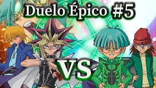 Duelos épicos Orichalcos 5  DORO MONSTA CADO  Yugi VS Weevil  Joey VS Rex [upl. by Mashe]