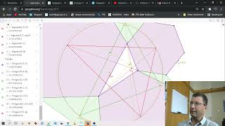 Isodynamic Points IV flank triangles between hexagons erected on a triangles sides have common X16 [upl. by Dorca25]