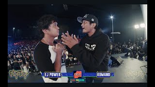 FlipTop  EJ Power vs Romano  Isabuhay 2024 [upl. by Eibrad822]