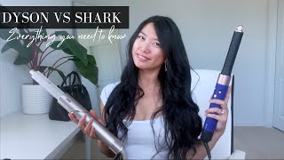 My Honest Review Dyson Airwrap vs Shark Flexstyle for Long Straight Hair  What you need to know [upl. by Jaf264]