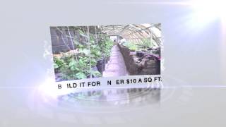 Zero Energy Thermal Mass Greenhouse [upl. by Aihsened]