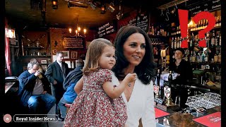 Catherine Stunned Punters at a Pub by Nipping In to take Princess Charlotte to The Loo [upl. by Shawn81]