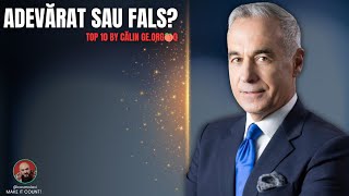 😱 Adevărat sau Fals Top 10 by Călin Georg🍑Q romania news alegeri2024 calingeorgescu [upl. by Nayar]