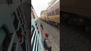 Silao Railway Station पर आगमन हुआ Rajgir Mokama Special Express Train Bihar shorts short train [upl. by Iruy]