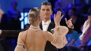 2019 WDSF World Open Standard Vienna Semifinal  DanceSportTotal [upl. by Naleag201]