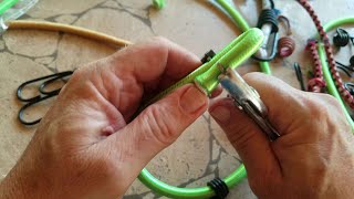 How to make a Hog Ring Pliers And Bungee Cords [upl. by Airehs861]