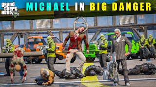 GTA 5  MICHAEL PRESIDENT IN BIG DANGER  BB GAMING [upl. by Cooke]