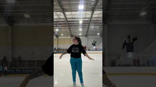 Freestyle Session Vlog adultfigureskating figureskater figureskating freestyle vlog athlete [upl. by Yaral]