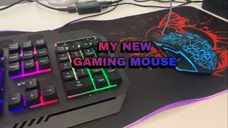 Unboxing my new mouse VersionTECH Gaming Mouse Souris Ergonomic Wired Gaming Mice with 7 Color [upl. by Ina]