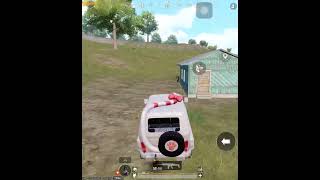 ยิงไม่โดน ก็ขับรถไล่ชนไปเลย🤭 pubg pubgmobile [upl. by Trescha]