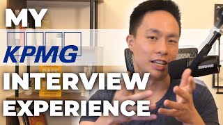 KPMG Interview Process My Experience [upl. by Llenil286]