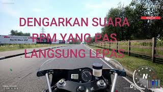 CARA START MOTOR 2TAK SAMPAI MULUS  TANPA DROP RPM  TANPA WHEELIE  PEMULA MASUK   RIDE 4 [upl. by Nnairak829]