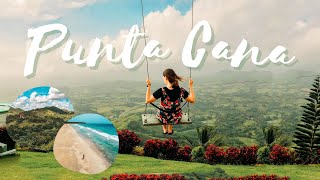 The longest zip line mountain swings and an empty beach  The best adventures from Punta Cana 🇩🇴 [upl. by Einrae]