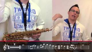 How to play Hey Brother by Avicii on Alto Sax Sheet Music and Backing Track [upl. by Freida]