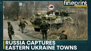 RussiaUkraine War Russia Captures New Ground in Eastern Ukraine Amid Drone Warfare WION Fineprint [upl. by Palua]