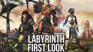 Labyrinth Free Online TCGRPG Watcha Playin Gameplay First Look [upl. by Volney320]