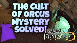 How to Solve The Cult of Orcus  Archeology Mystery  Runescape 3 [upl. by Richmond]