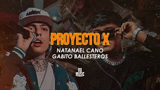 Proyecto X Letra  Natanael Cano amp Gabito Ballesteros [upl. by Yrrag]