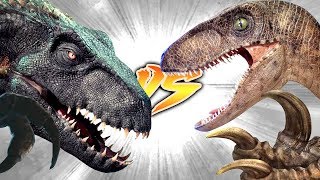 INDORAPTOR VS UTAHRAPTOR Who Would Win [upl. by Enyad454]