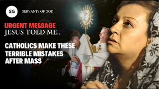 Catholics Make These Terrible Mistakes DuringAfter Mass [upl. by Dachy]