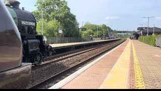 61306 ‘Mayflower’ Bawled by voyager at Tiverton Parkway 162024 [upl. by Attenol]