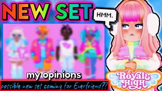 Royale High FINALLY Announced a NEW SET What now Sharing my opinions [upl. by Avie]