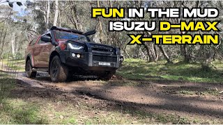 Isuzu DMAX XTERRAIN 4Wheel Drive Fun in the Mud  Offroad on the Barrington Trail in NSW [upl. by Krantz493]