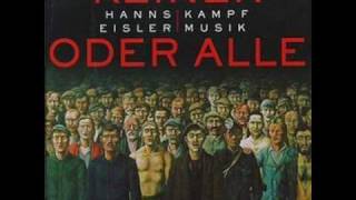 Hanns Eisler  Keiner oder Alle  Hermann Hähnel [upl. by Artimed]