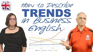 Describe Trends in Business English  Describing Statistics Sales and Market Trends [upl. by Vas480]