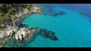 GREECE from above  Halkidiki Macedonia  4K  2018 [upl. by Emery603]